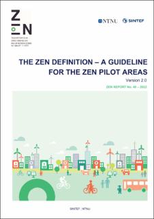 The Zen Definition – A Guideline for the Zen Pilot Areas. Version 2.0
